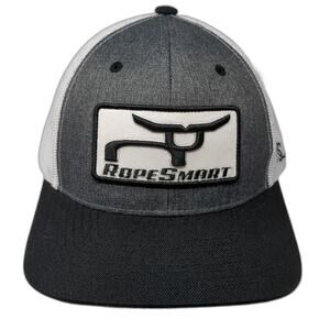 Rope Smart Snapback Trucker Hat Multi One Size Adjustable Embroidered Mesh Back